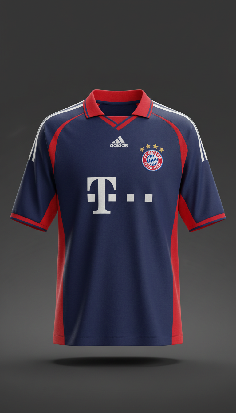 Jersey Bayern Múnich 2001 Champions League