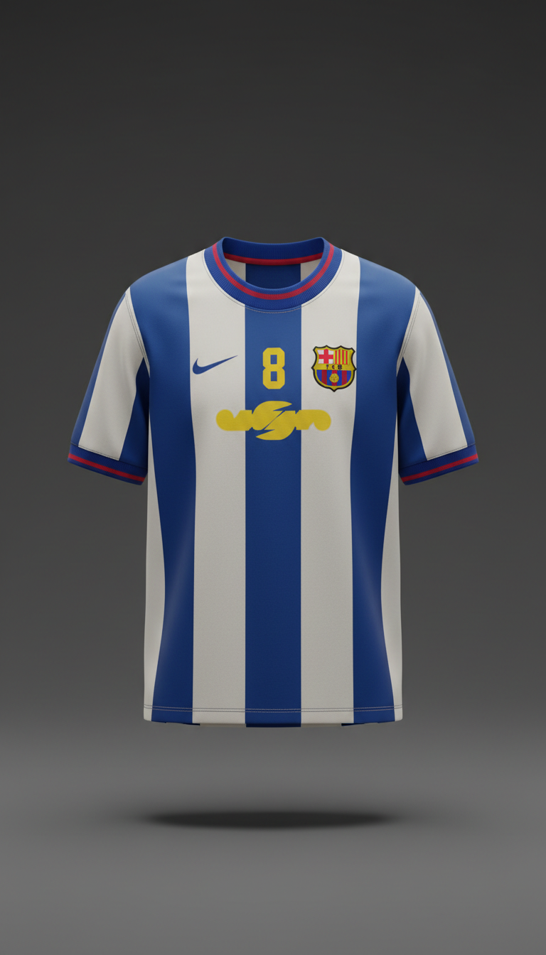 Jersey retro Barcelona 1998
