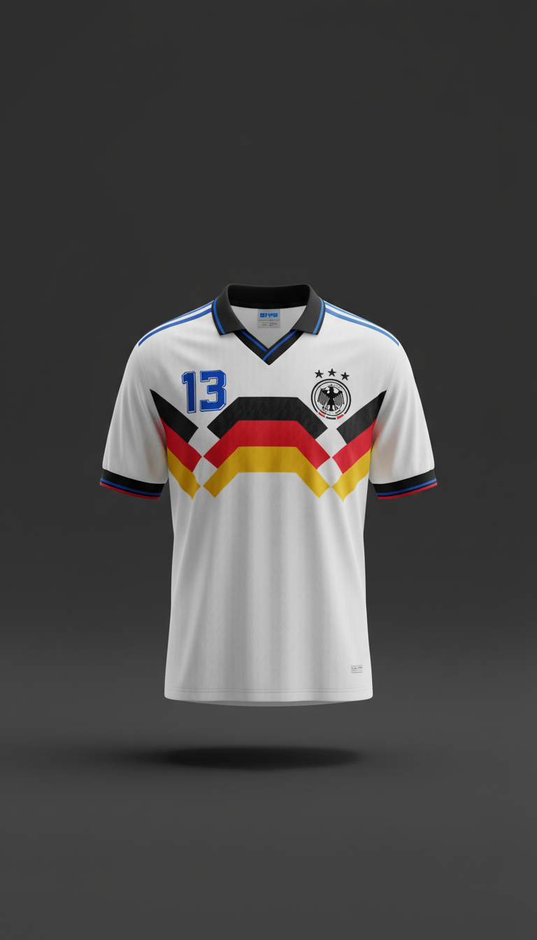 Jersey réplica Alemania Mundial 1990
